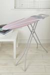Russell Hobbs Grey/Pink Ironing Board with Iron Rest and 100% Cotton Cover thumbnail 4