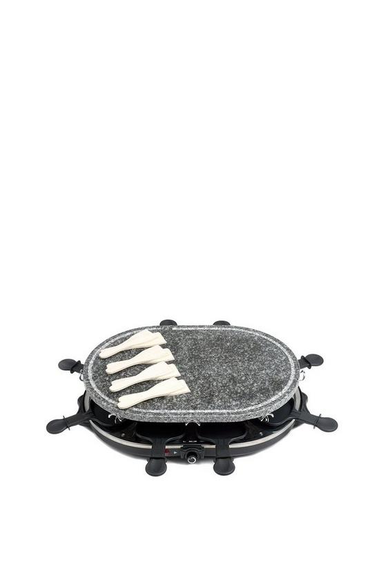 Giles and Posner 1200W 8-Piece Non-Stick Raclette Grill 2