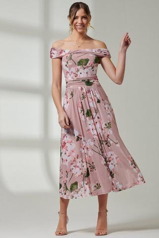 Premium Tailored Pearl Embellished Dress