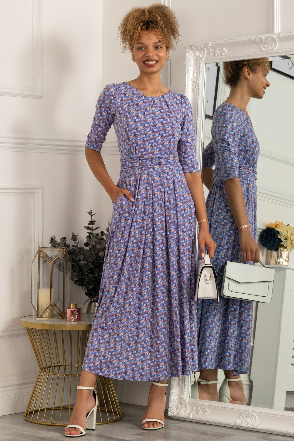 Dorothy 3/4 Sleeve Maxi Dress