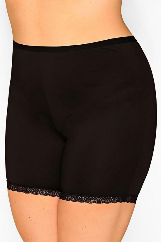 Yours Anti Chafing Lace Trim Shorts 1