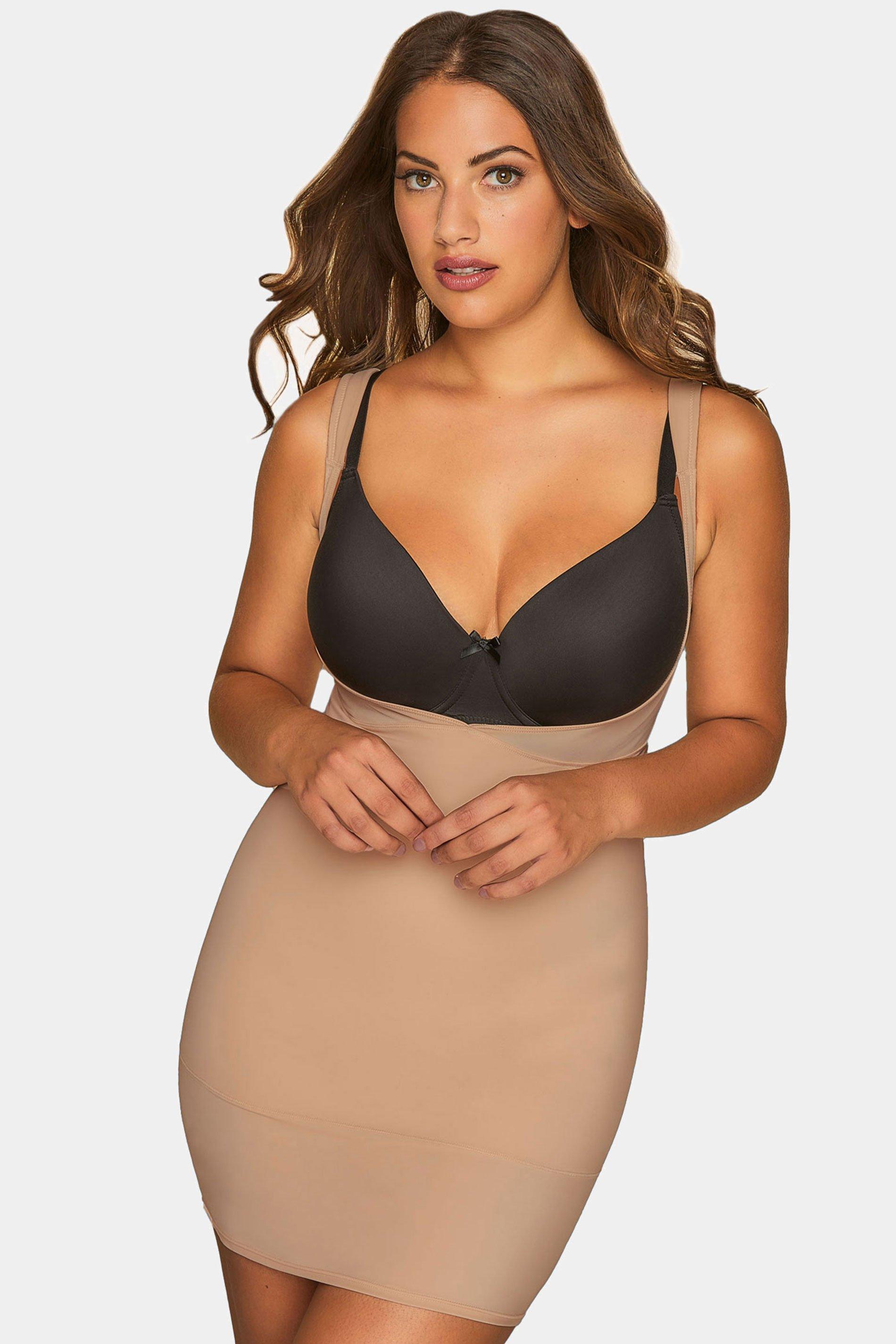 Lingerie, Underbra Smoothing Slip Dress With Firm Control
