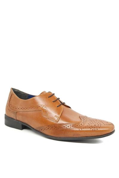 Parade Leather Brogue Derby Shoes