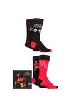 SOCKSHOP Alice Cooper 4 Pair Exclusive to Gift Boxed Cotton Socks thumbnail 1