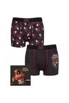 SOCKSHOP Alice Cooper 2 Pack Exclusive to Gift Boxed Boxer Shorts thumbnail 1