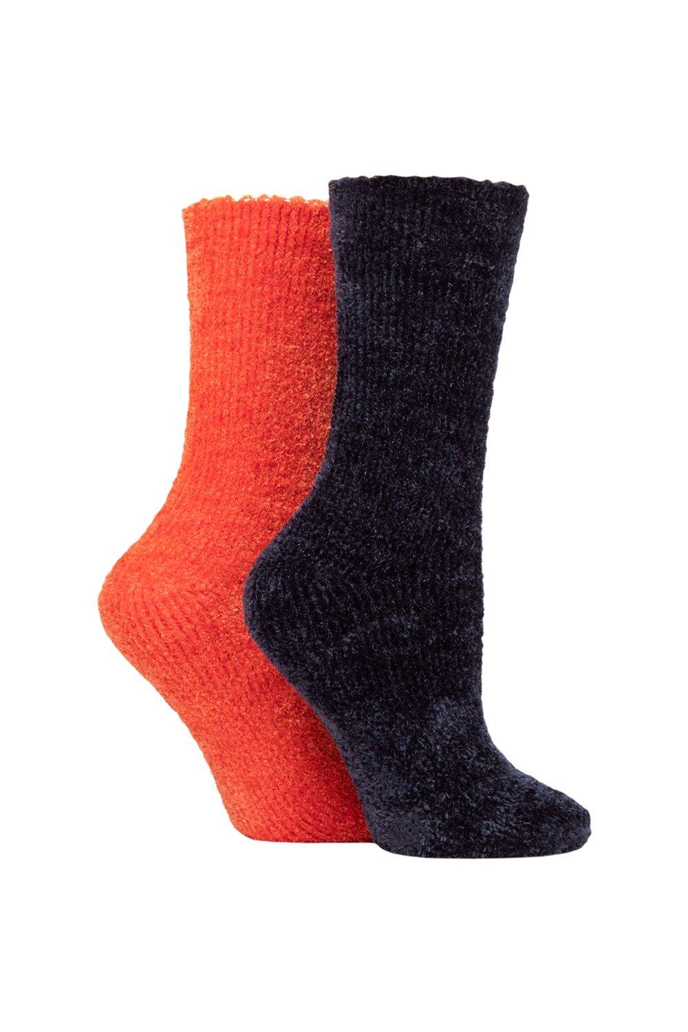 2 Pair Chenille Leisure Socks