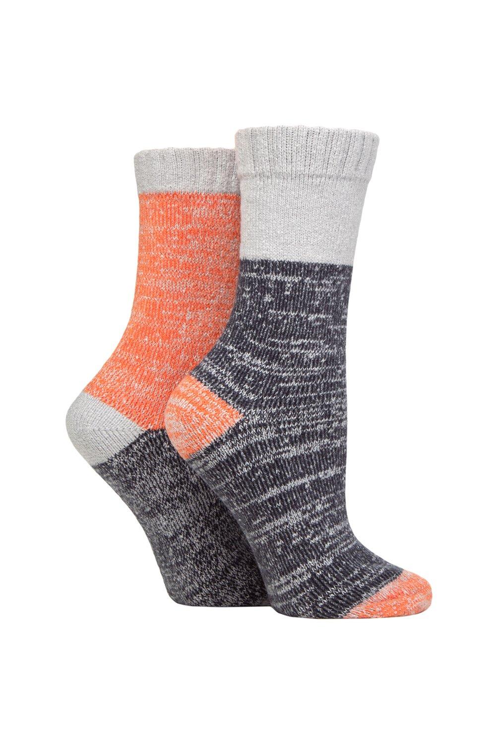 2 Pair Velvet Soft Boot Socks