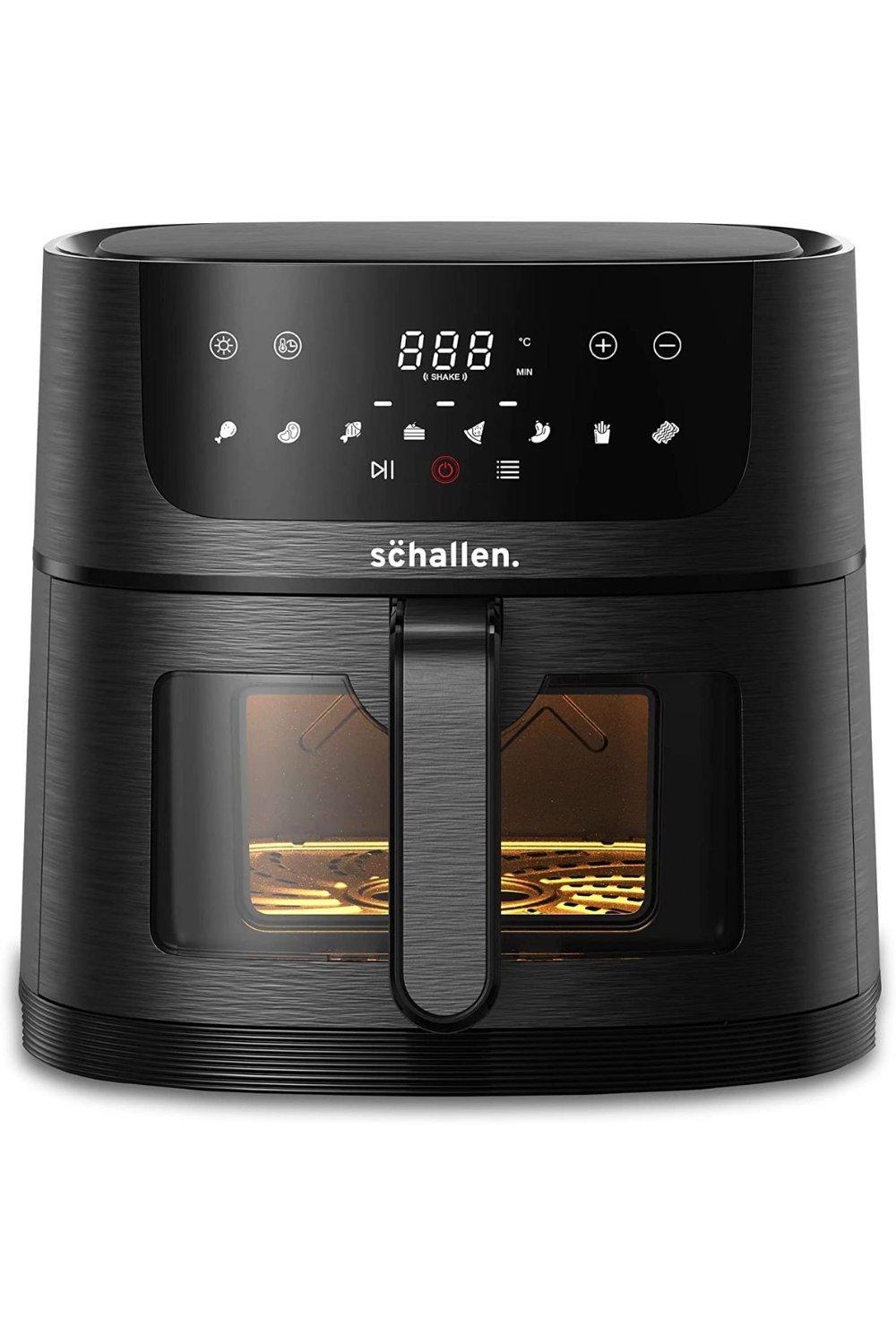 Digital  6L Air Fryer Healthy Eating Low Fat Large Fast Cooking Machine with Touch Screen, Adjustabl