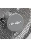 Schallen 6" Small Electric Modern Portable Air Cooling Fan with Tilt Feature for PC, Worktop, Desk, Office, Home & Travel Use - Grey thumbnail 4