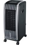 Schallen Portable Modern 6.5L 4-in-1 Air Cooler, Fan Heater, Air Purifier & Humidifier - BLACK thumbnail 1