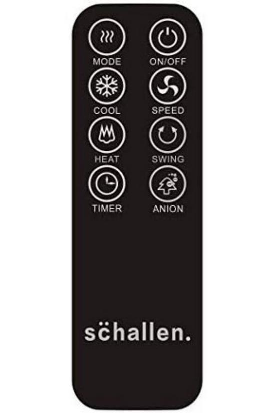Schallen Portable Modern 6.5L 4-in-1 Air Cooler, Fan Heater, Air Purifier & Humidifier - BLACK 3