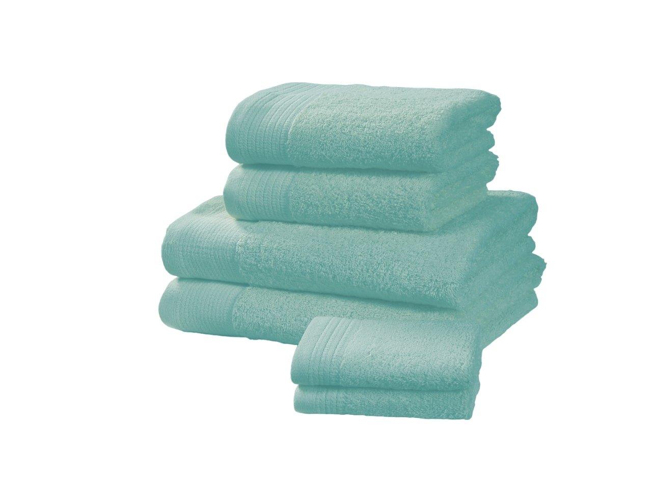 Egyptian Cotton Towel Bale Set of 6 - Luxury Weight Super Soft - 2 Bath, 2 Hand, 2 Sheet