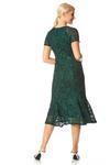 Roman Metallic Lace Sequin Midi Dress thumbnail 2