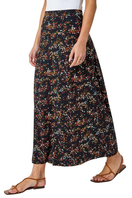 Roman Ditsy Floral Jersey Skirt 1