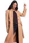 Roman Collared Longline Belted Coat thumbnail 1