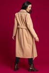 Roman Collared Longline Belted Coat thumbnail 2