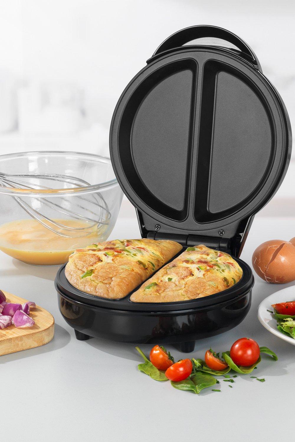 Shop Salter Dual Omelette Maker, Non-Stick