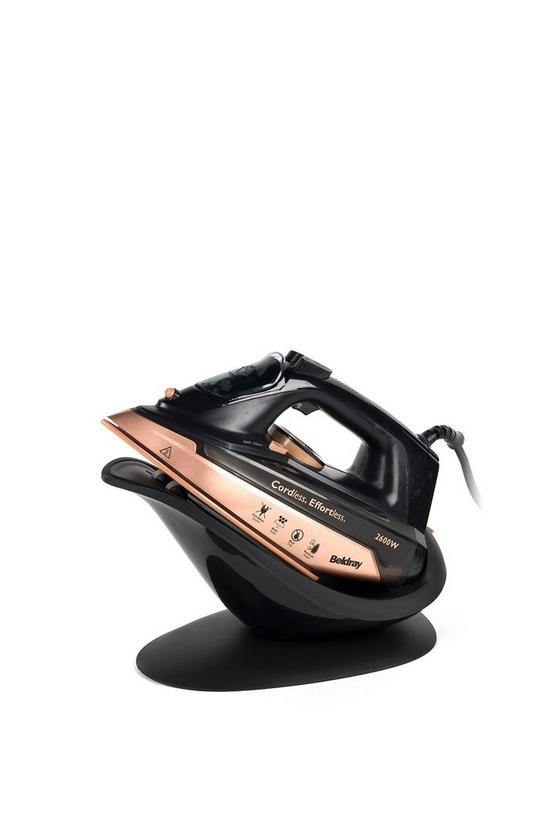 Beldray Rose Gold 2 in 1 Cordless Steam Iron 1