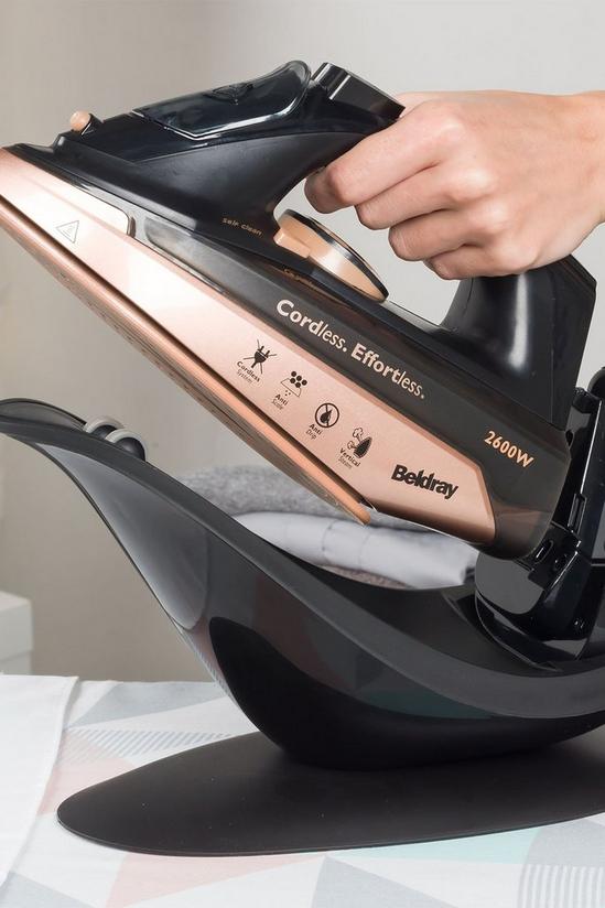 Beldray Rose Gold 2 in 1 Cordless Steam Iron 3