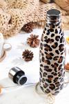 Cambridge Watercolour Leopard Thermal Insulated Flask Water Bottle thumbnail 3