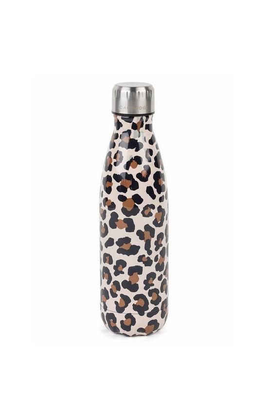 Cambridge Watercolour Leopard Thermal Insulated Flask Water Bottle 5