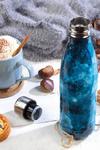 Cambridge Cosmos Print Thermal Insulated Flask Bottle thumbnail 3