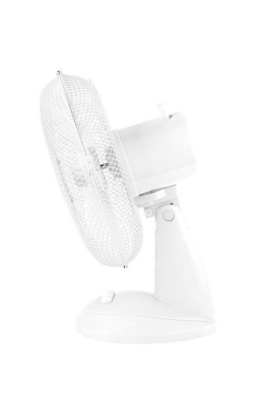 Beldray White Oscillating 12” Desk Fan 2