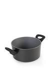 Russell Hobbs Pearlised Non-Stick 20cm Stock Pot With Tempered Glass Lid thumbnail 1