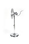 Beldray Chrome 16" Standing Pedestal Fan with Adjustable Height thumbnail 2