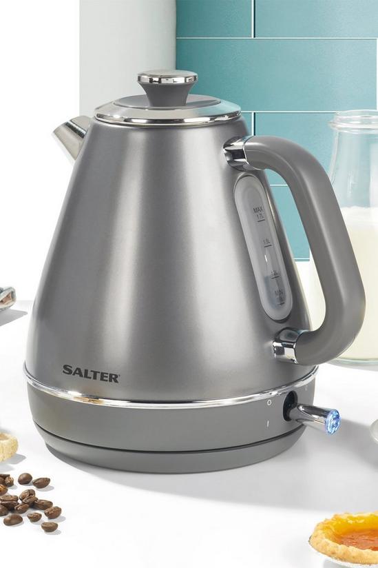 Salter Grey 'Cosmos' 1.7 L Jug Kettle and 2-Slice Toaster Set 2