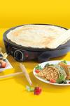 Giles and Posner Non-Stick Crepe Maker, Indoor Tabletop Electric Pancake & Galette Machine thumbnail 3