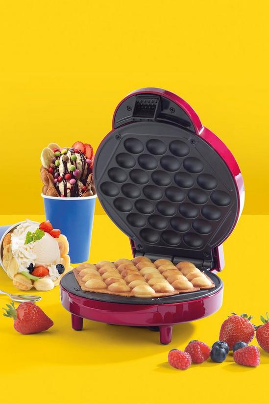 Giles and Posner Electric Street Food Style Bubble Waffle Maker Iron 2
