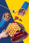 Giles and Posner Electric Street Food Style Bubble Waffle Maker Iron thumbnail 3