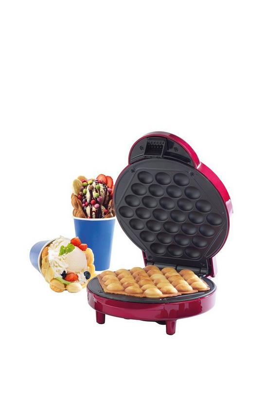 Giles and Posner Electric Street Food Style Bubble Waffle Maker Iron 6