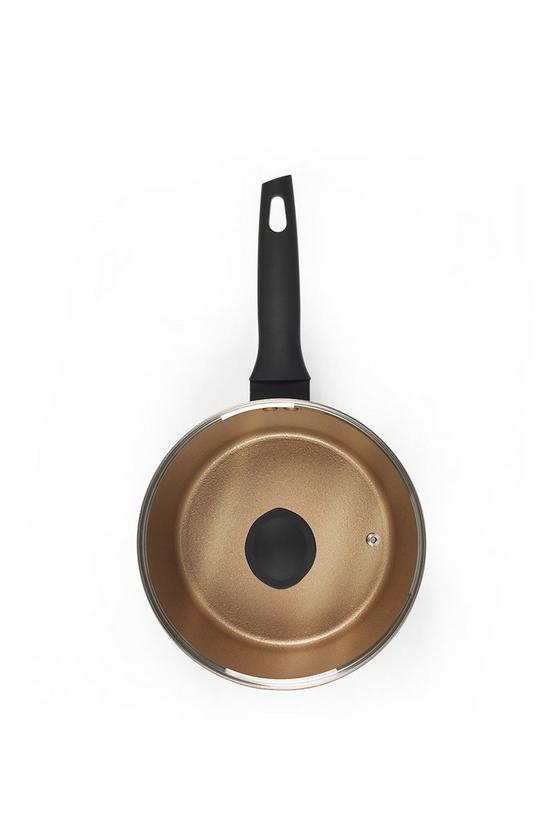 Russell Hobbs Black and Gold Opulence Collection Non-Stick 20 cm Saucepan 2