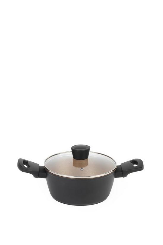 Russell Hobbs Black and Gold Opulence Collection  Non-Stick 20 cm Stockpot 1