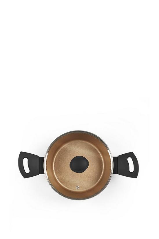 Russell Hobbs Black and Gold Opulence Collection  Non-Stick 20 cm Stockpot 2