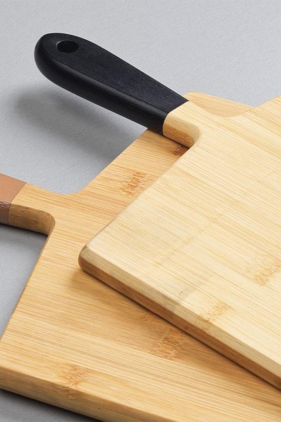 Russell Hobbs Black and Bamboo Opulence Chopping and Serving Board 4