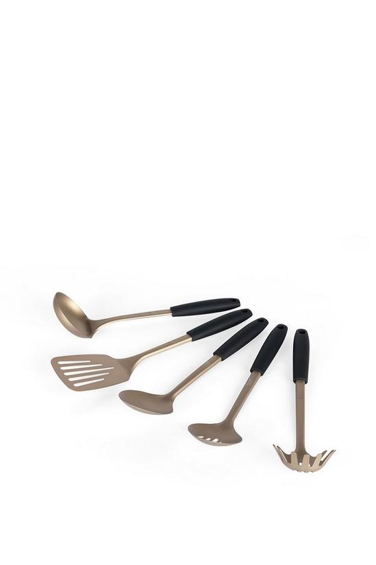 Russell Hobbs Black and Gold Opulence 5 Piece Kitchen Utensil Set 6
