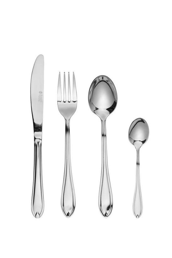 Russell Hobbs 24 Piece 'Marseille' Stainless Steel Dishwasher Safe Cutlery Set 1