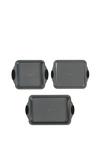 Russell Hobbs Pearlised 3 Piece Ovenware Set -  27cm Square Pan, 38cm Baking Tray And 40cm Roaster thumbnail 1