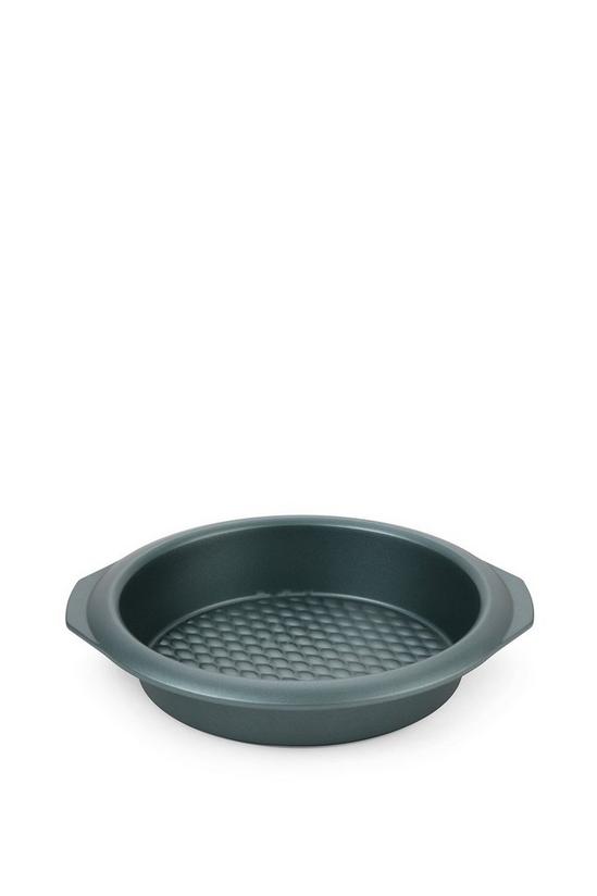 Progress Shimmer Collection 3 Piece Carbon Steel Ovenware & Baking Set - Round, Loaf And Square Pan 3