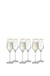 Vivo by Villeroy & Boch Champagne Glasses, Set of 6, Crystalline Glass, Limited Edition with Unique Design, 252 ml thumbnail 1