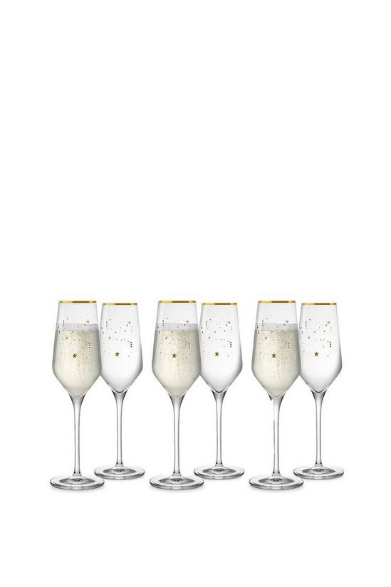 Vivo by Villeroy & Boch Champagne Glasses, Set of 6, Crystalline Glass, Limited Edition with Unique Design, 252 ml 1