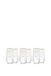Vivo by Villeroy & Boch Long Drink Glasses, Set of 6, Crystalline Glass, Limited Edition with Unique Design, 390 ml thumbnail 1