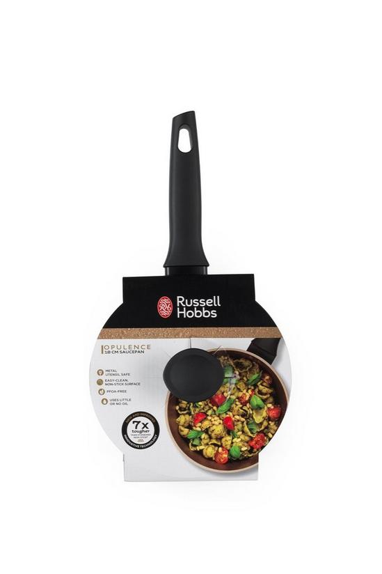 Russell Hobbs Black and Gold Opulence Collection Non-Stick 16/18/20 cm Saucepan Set 3