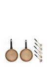 Russell Hobbs Black and Gold Opulence Collection Non-Stick 24/28 cm Fry Pan and Kitchen Utensil Set thumbnail 1