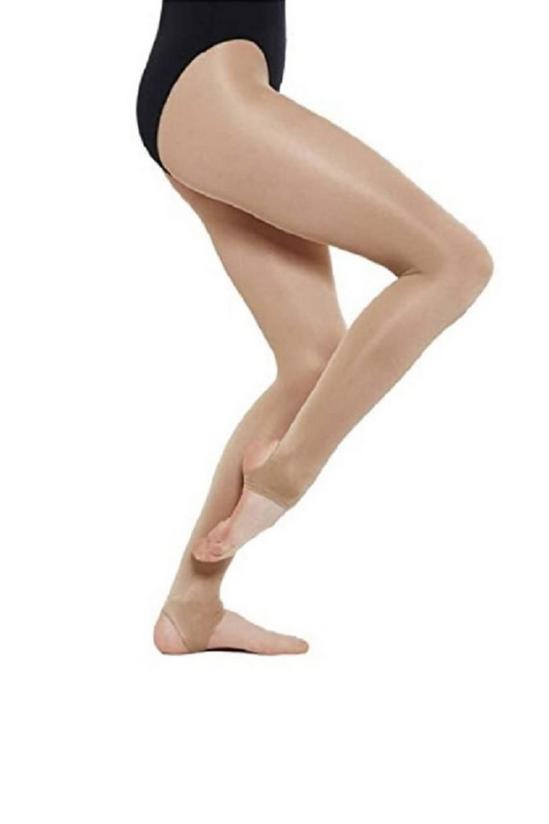 Silky Dance Shimmer Stirrup Tights (1 Pair) 2