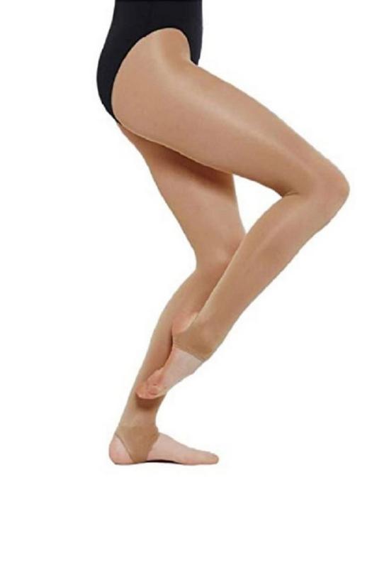 Silky Dance Shimmer Stirrup Tights (1 Pair) 2