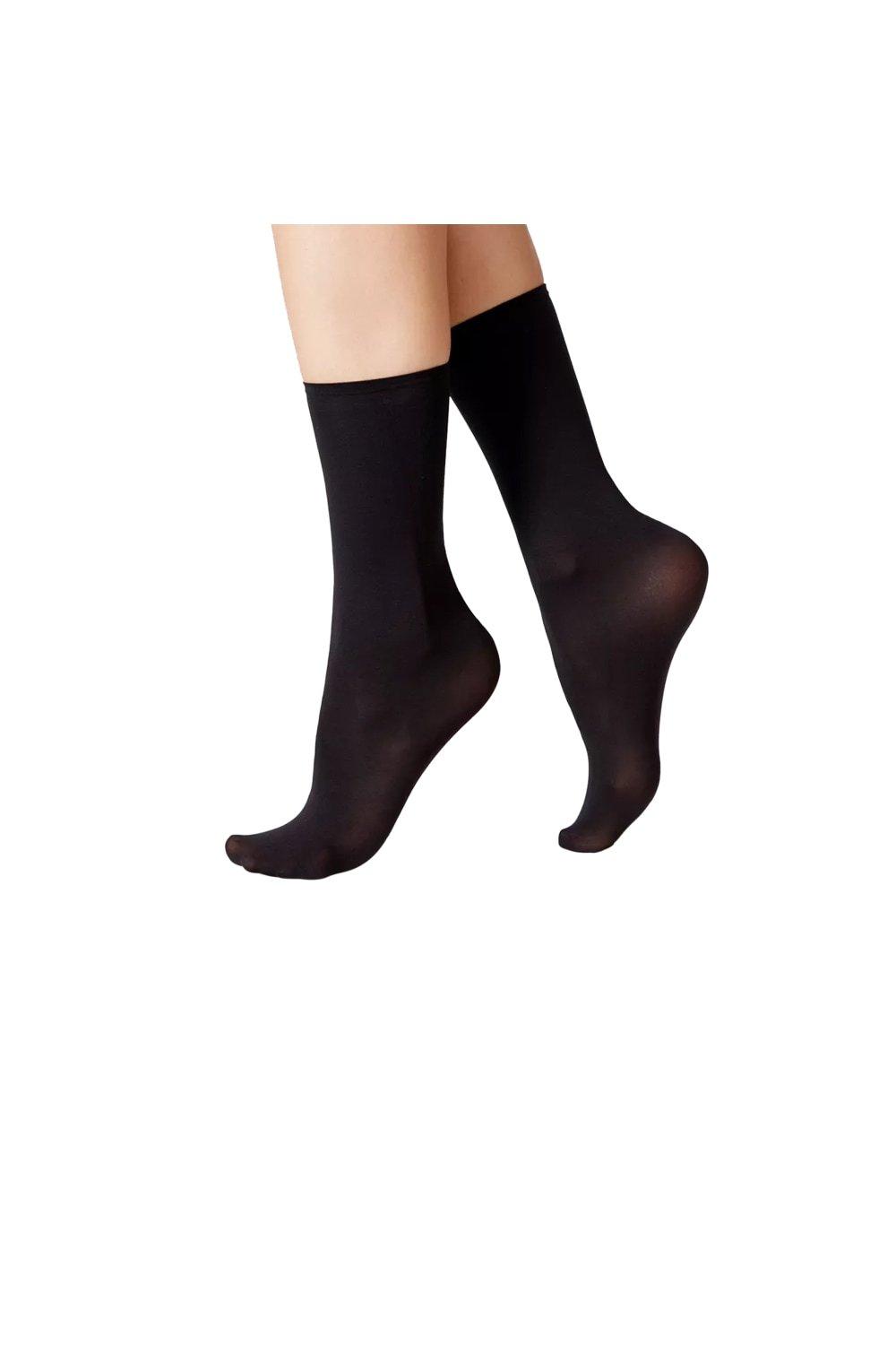 Opaque 40 Denier Ankle Highs (3 Pairs)